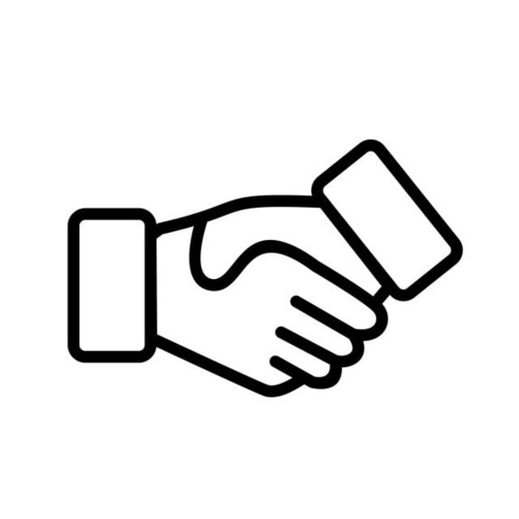 Pictogramme représentant une poignée de mains